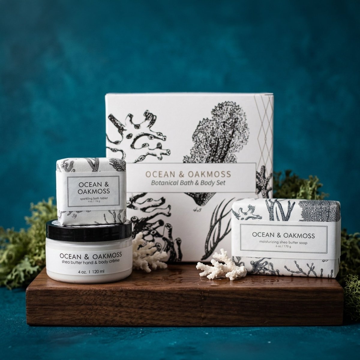 Ocean & Oakmoss - Complete Fragrance Gift Set Formulary 55