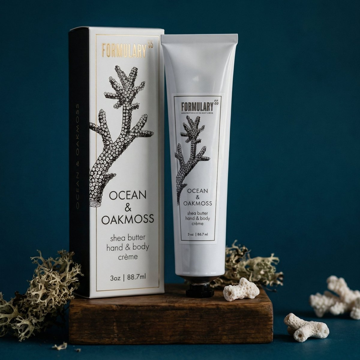 Ocean & Oakmoss - On-the-Go Shea Butter Hand and Body Creme Tube Formulary 55