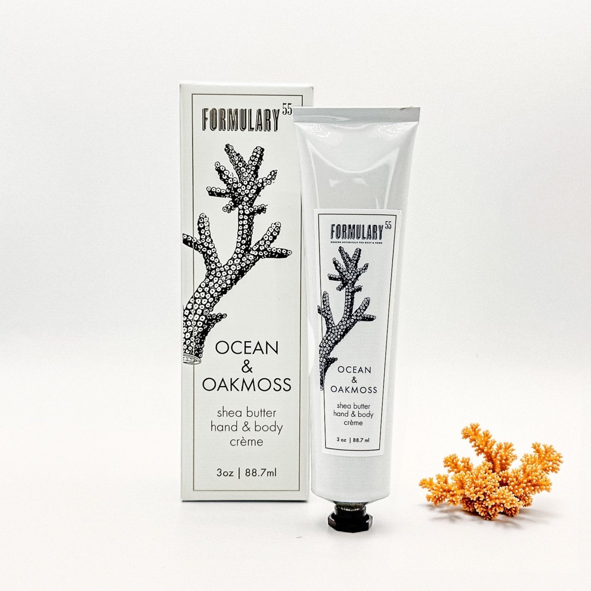 Ocean & Oakmoss - On-the-Go Shea Butter Hand and Body Creme Tube Formulary 55