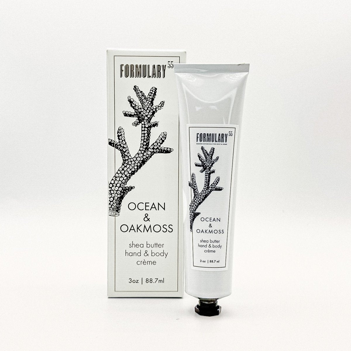 Ocean & Oakmoss - On-the-Go Shea Butter Hand and Body Creme Tube Formulary 55