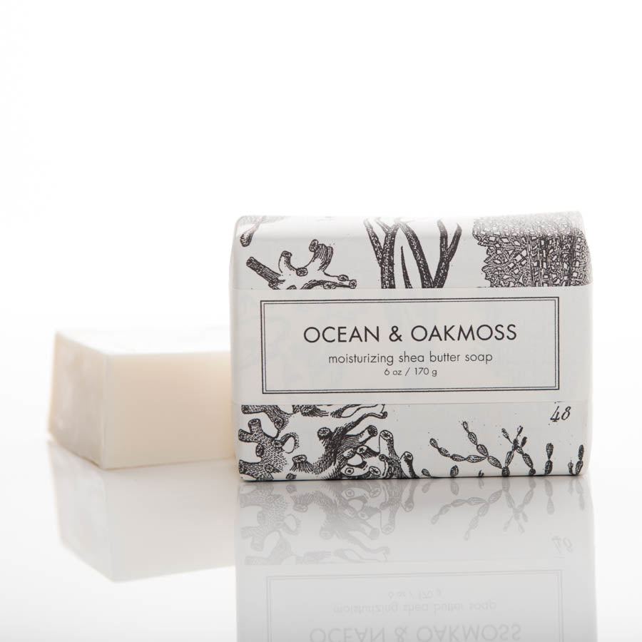 Ocean & Oakmoss - Shea Butter Soap Formulary 55
