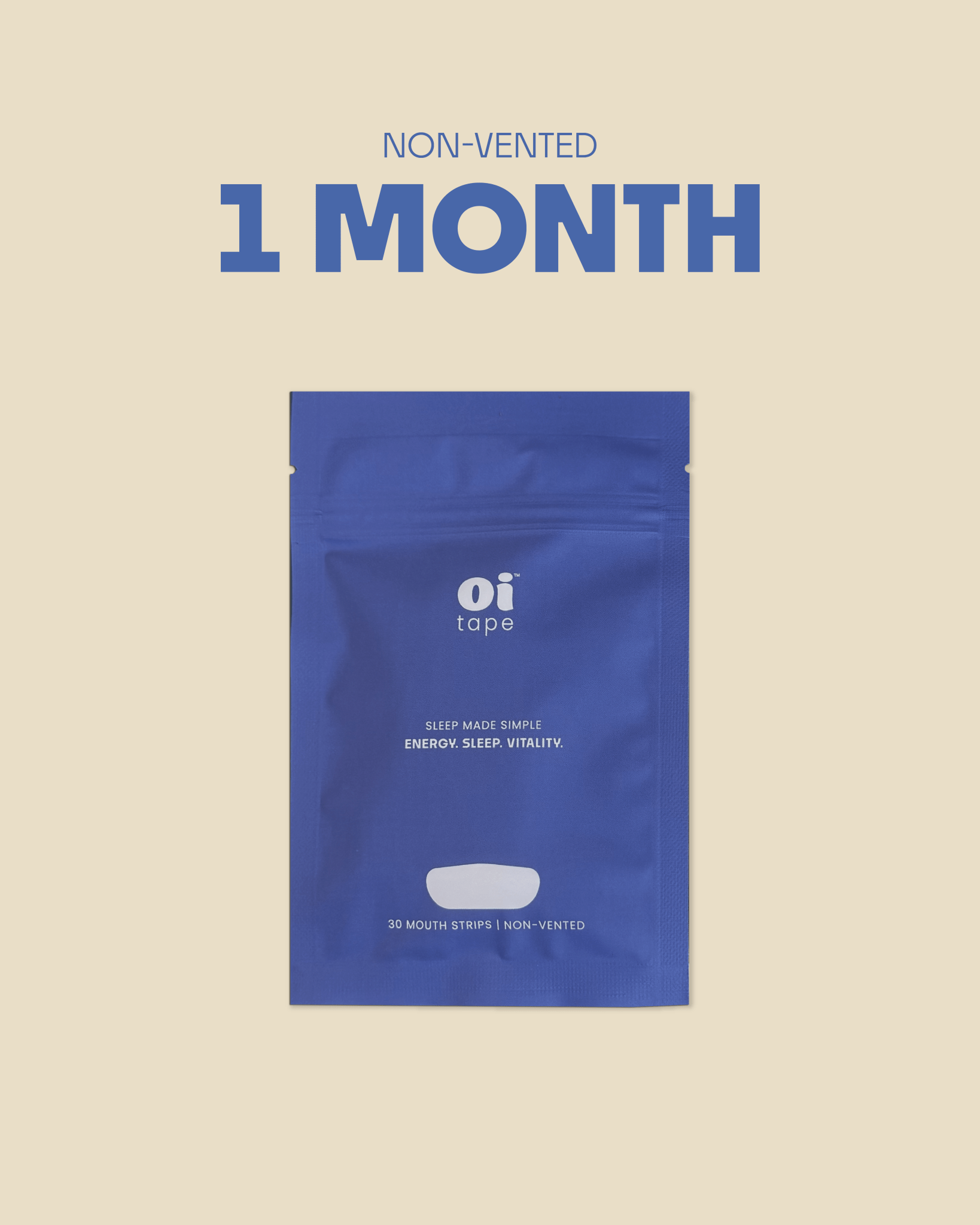 oi tape™ Non - Vented Mouth Tape oi tape