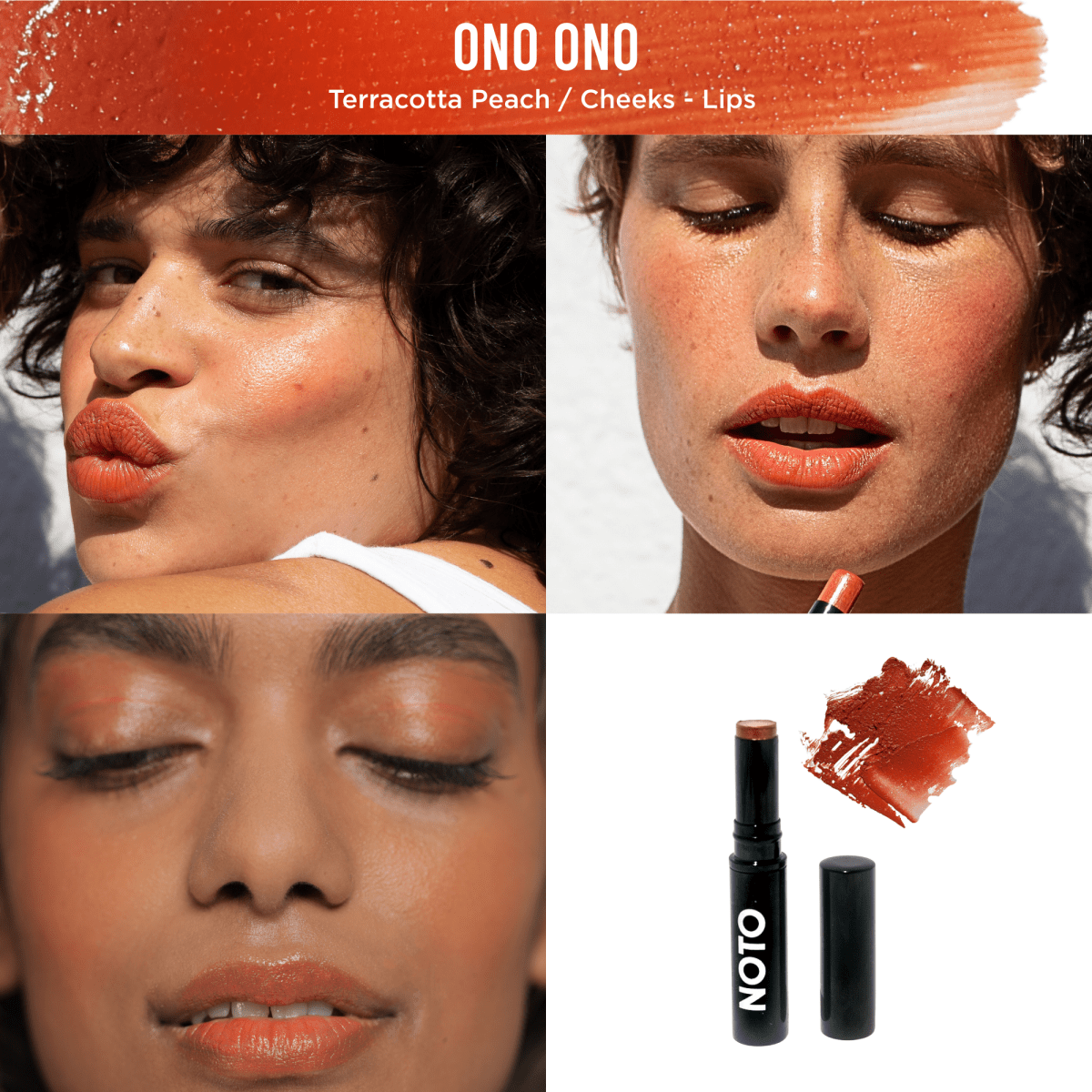 ONO ONO - MULTI - BENE STICK // LIPS + CHEEKS NOTO Botanics