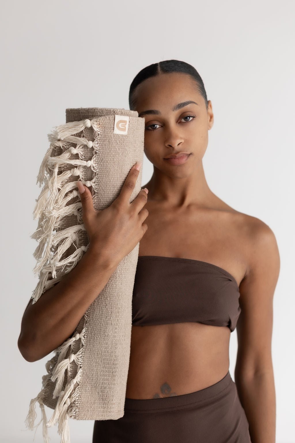 Organic Cotton Yoga Blanket - Naturally Dyed okoliving