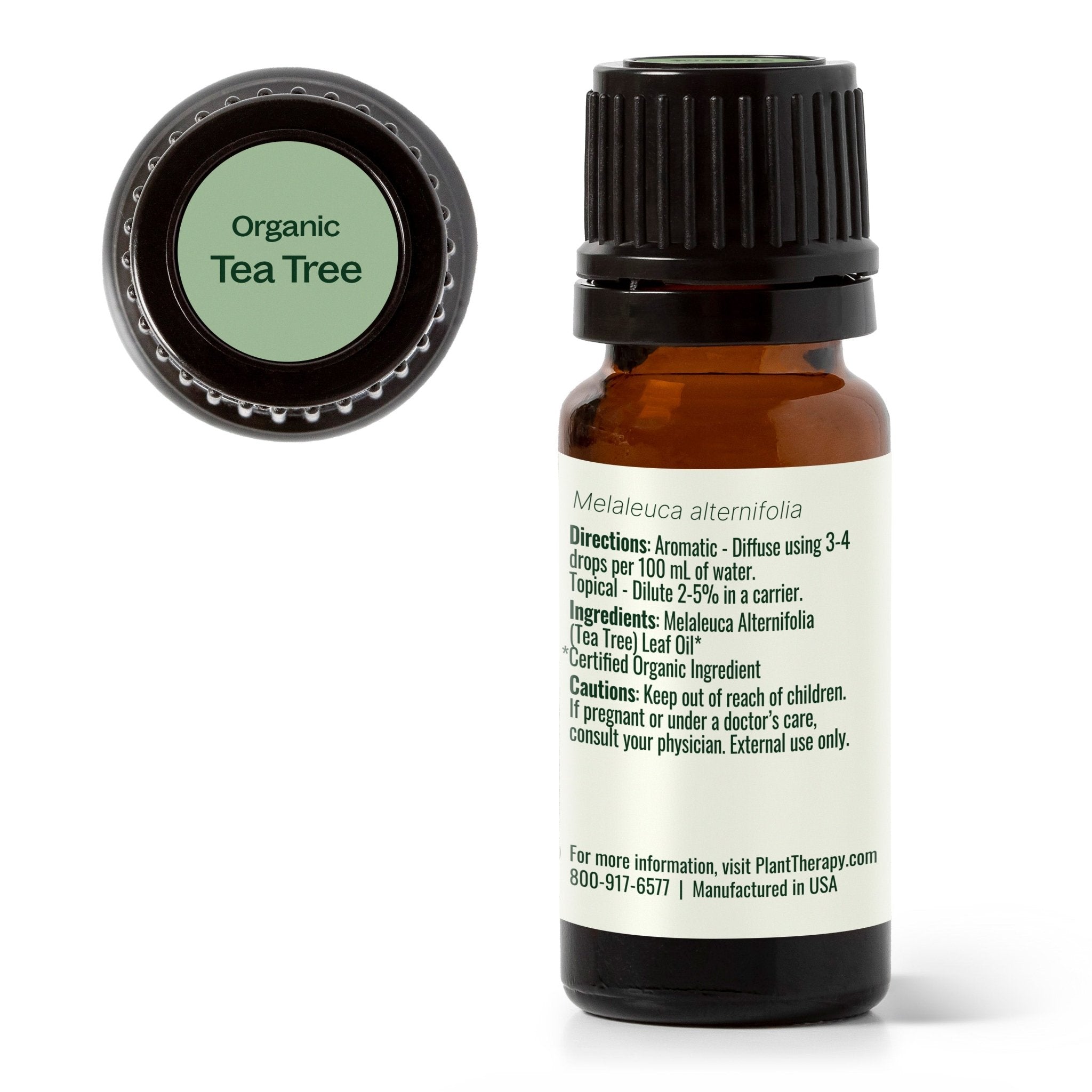 Organic Tea Tree Essential Oil Plant Therapy