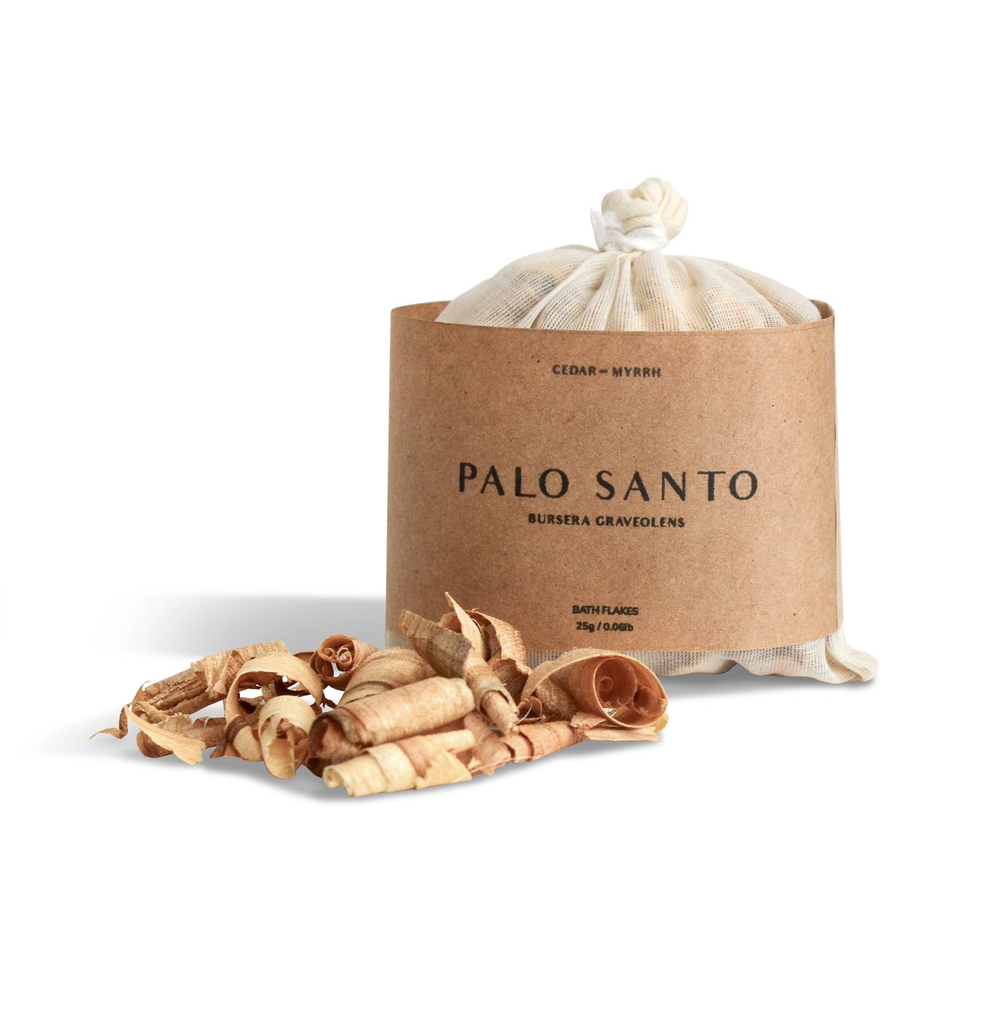 Palo Santo Bath Flakes CEDAR AND MYRRH