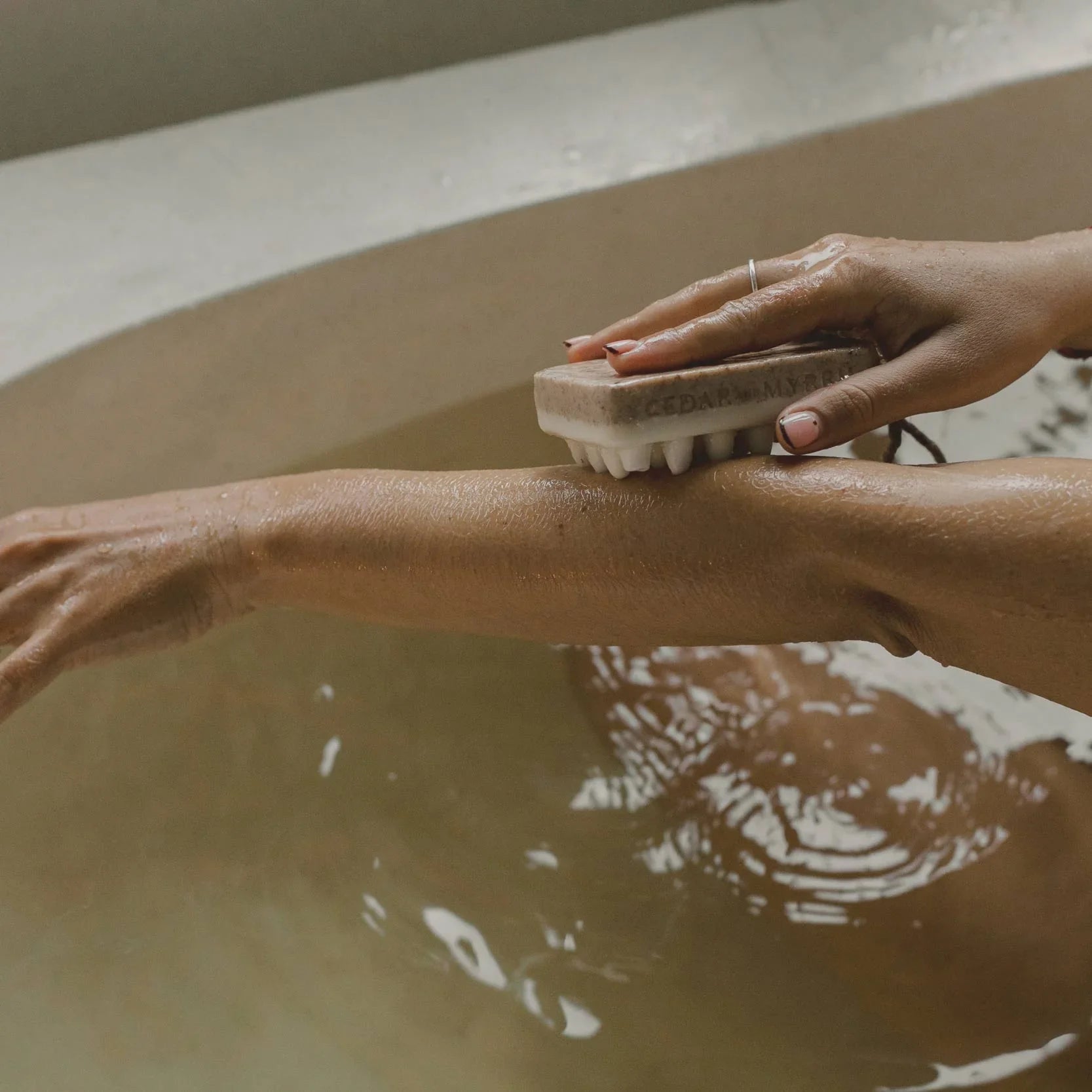 LIMITED Palo Santo Exfoliating Massage Bar Soap - Hand-wrapped Version