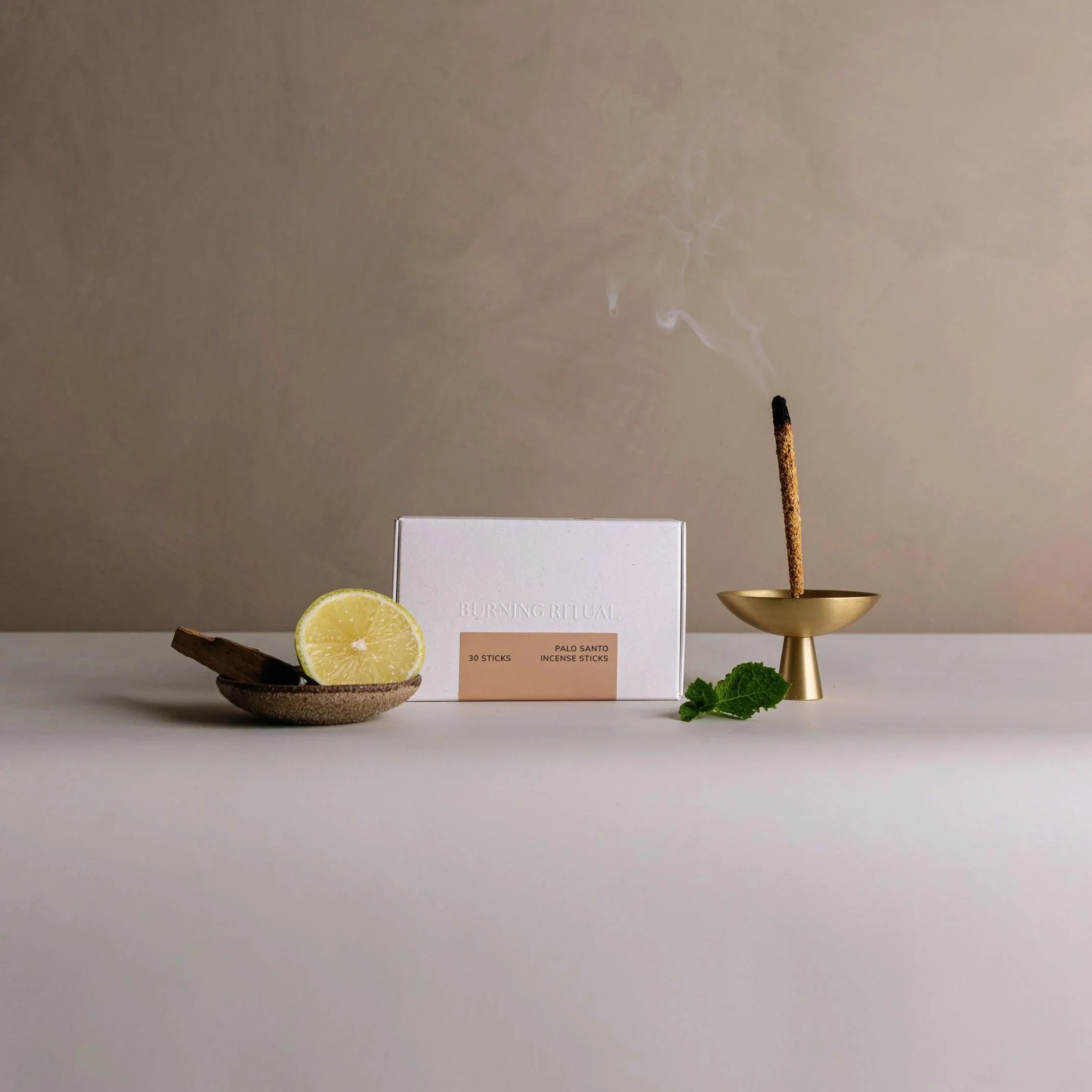 Palo Santo Incense Sticks – 30 Mini Hand-Rolled Sticks from Peru (4.2")