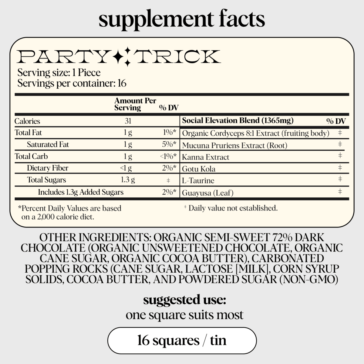 Party Trick alice mushrooms