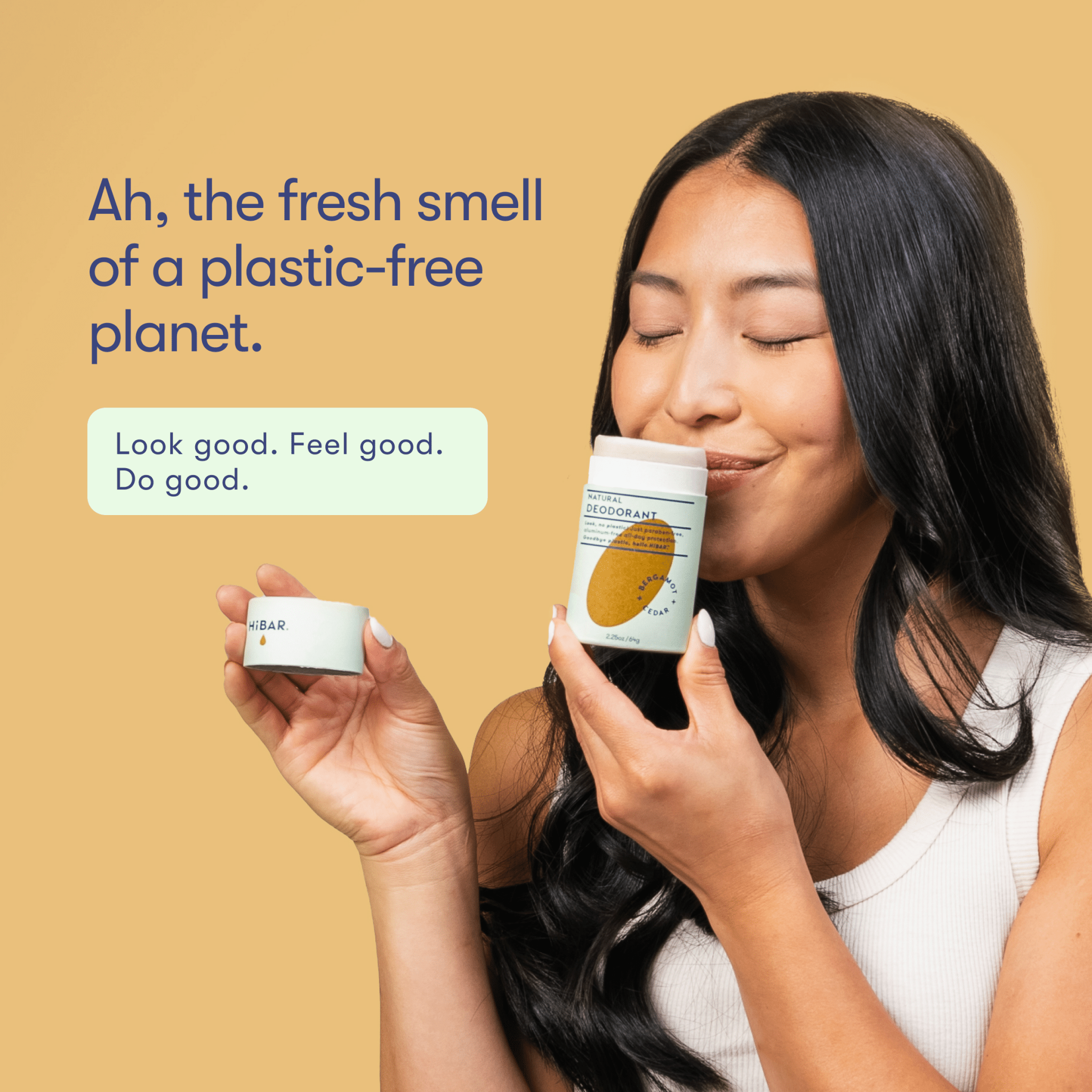 Plastic - Free Deodorant HiBAR