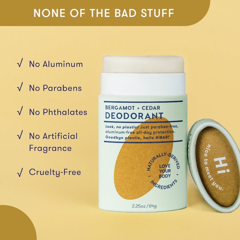 Plastic-Free Deodorant