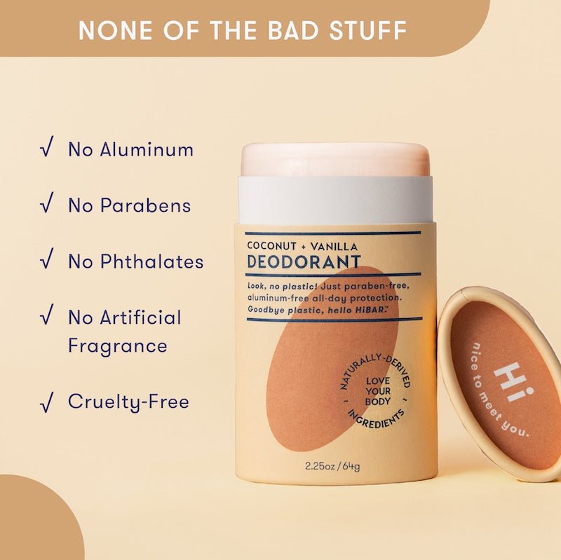 Plastic-Free Deodorant