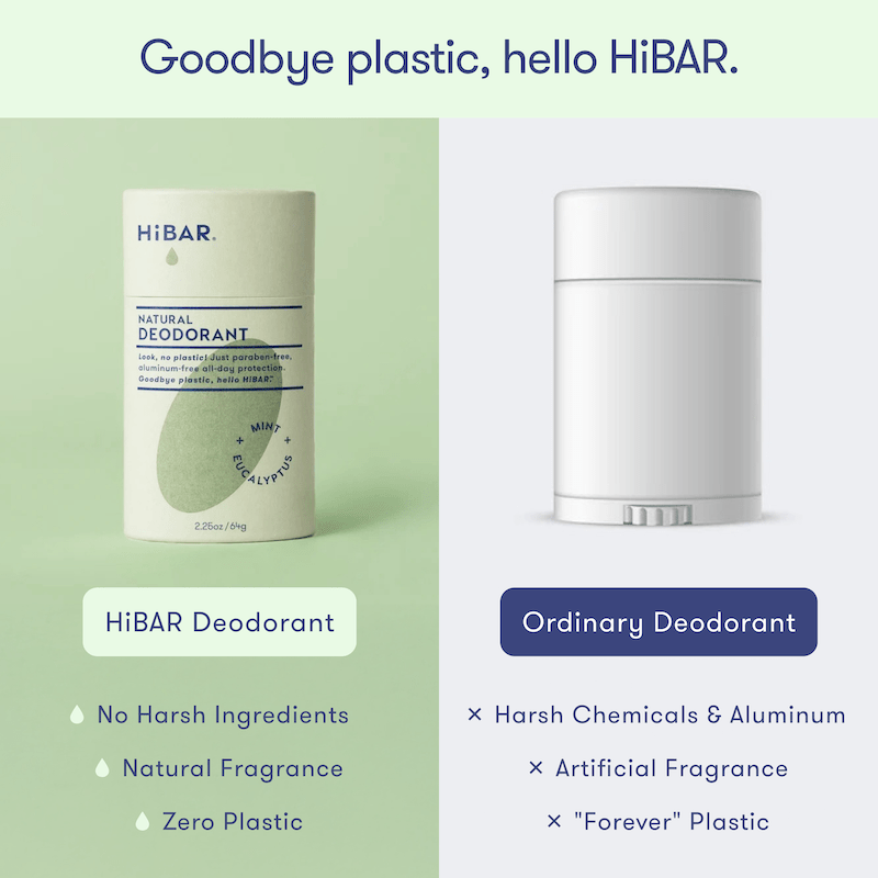Plastic - Free Deodorant HiBAR