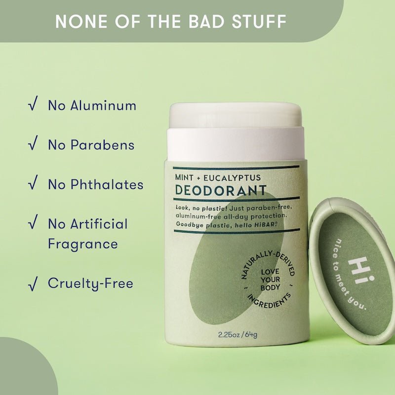 Plastic-Free Deodorant