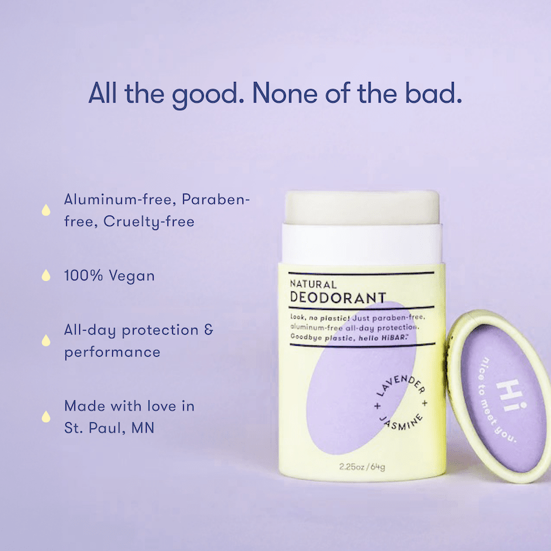 Plastic - Free Deodorant HiBAR