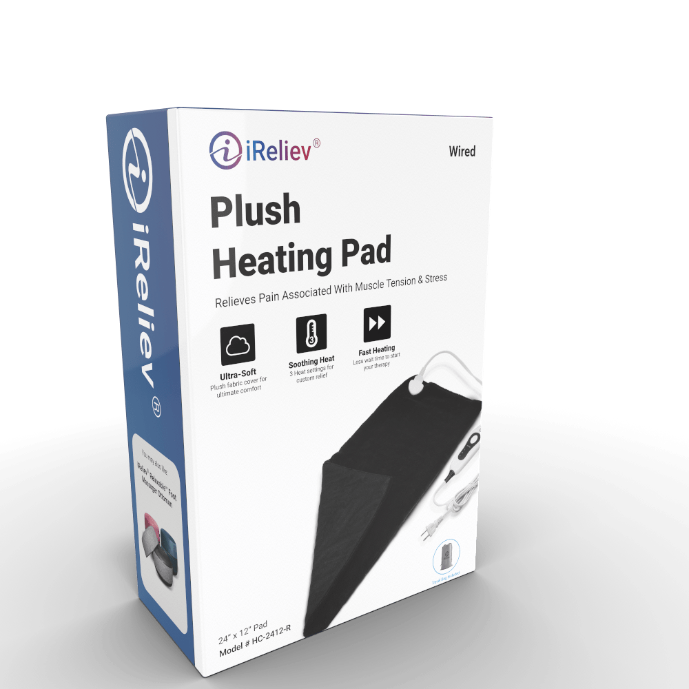 Plush Heating Pad iReliev