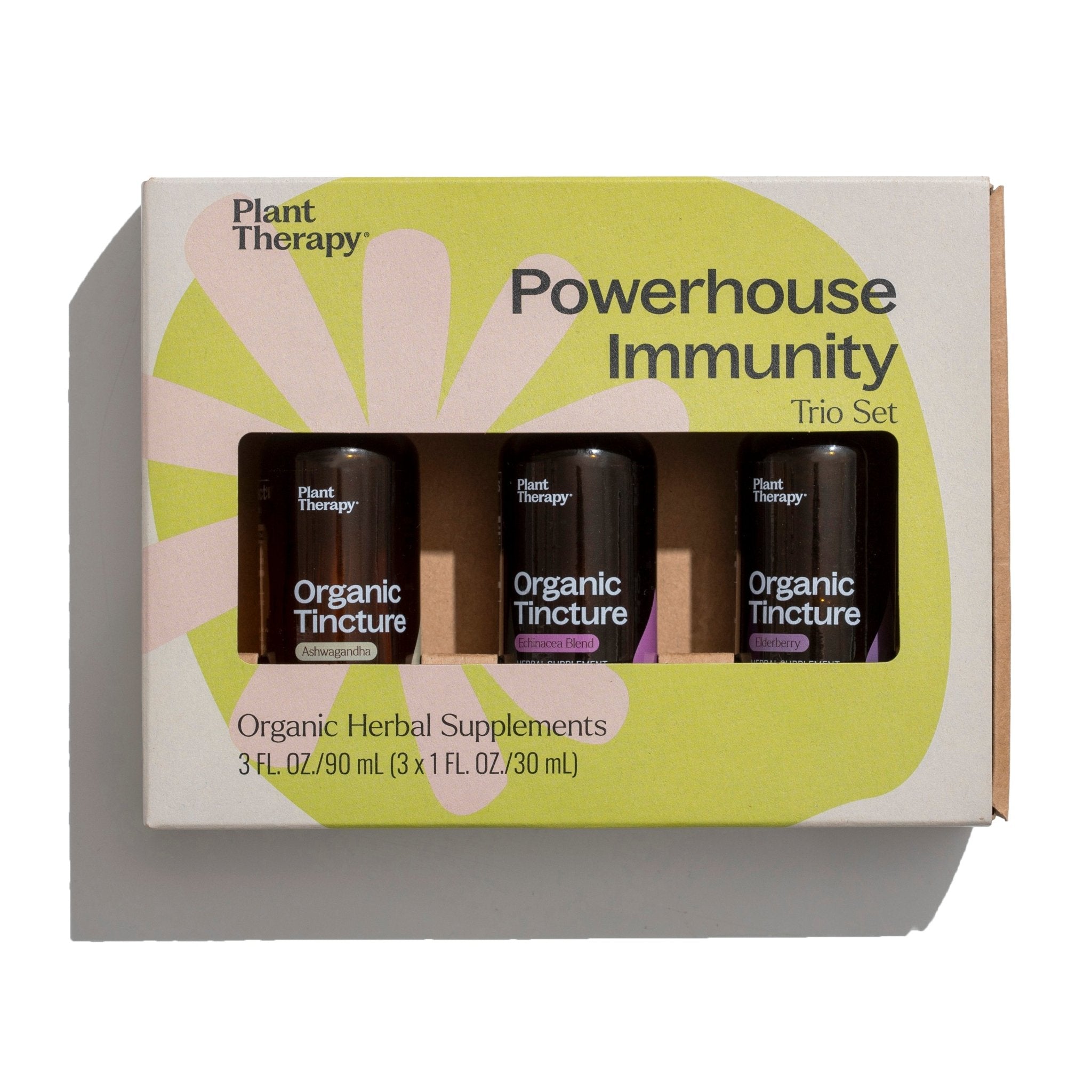 Powerhouse Immunity Tincture Trio Set Plant Therapy