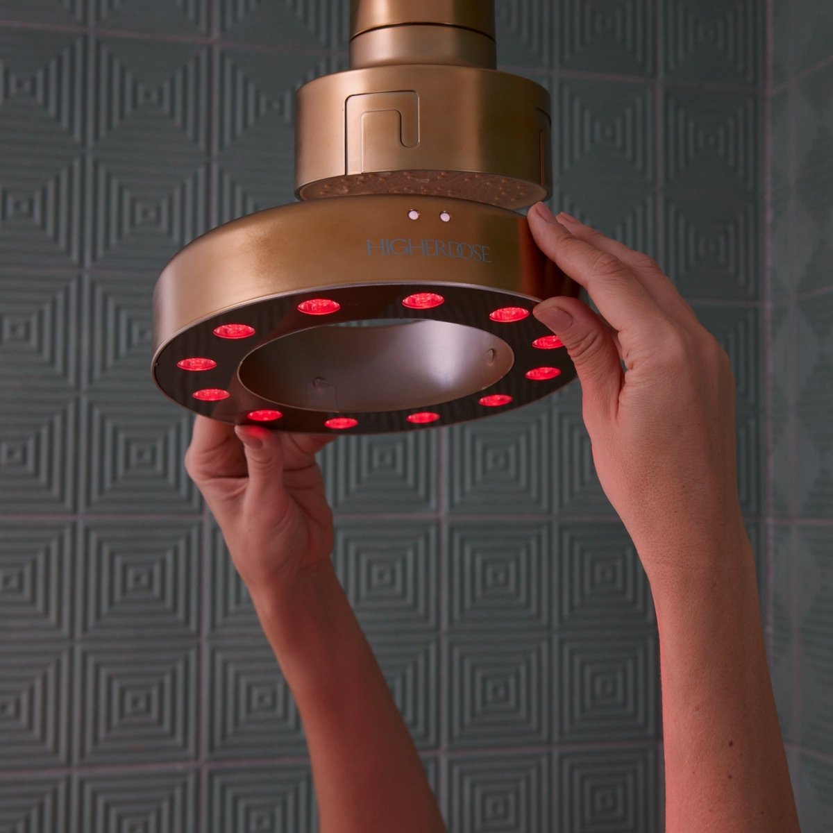 Red Light Showerhead Filter HigherDOSE