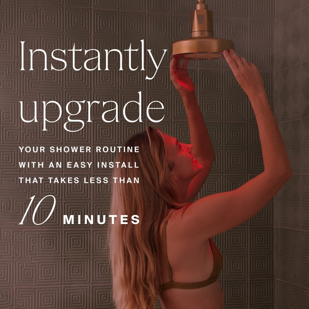 Red Light Showerhead Filter HigherDOSE