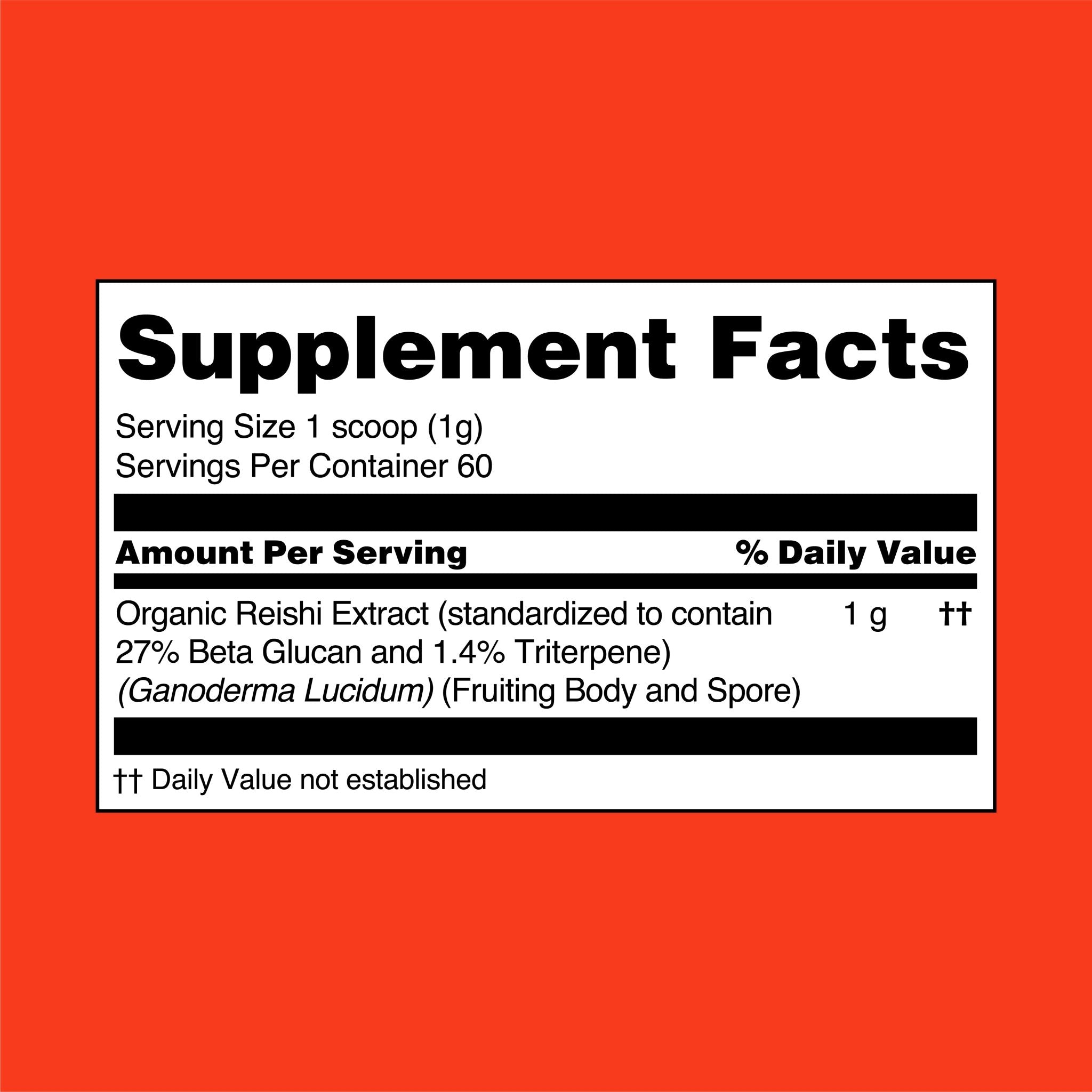 Reishi Mushroom Extract Powder FreshCap Mushrooms