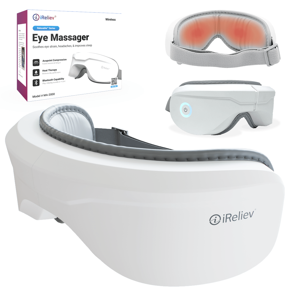 Relaxable™ Eye Massager with Heat iReliev