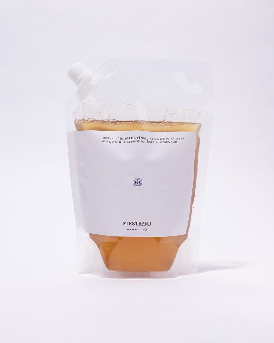 Firsthand Supply Ritual Hand Soap Refill 33.8 oz clear pouch