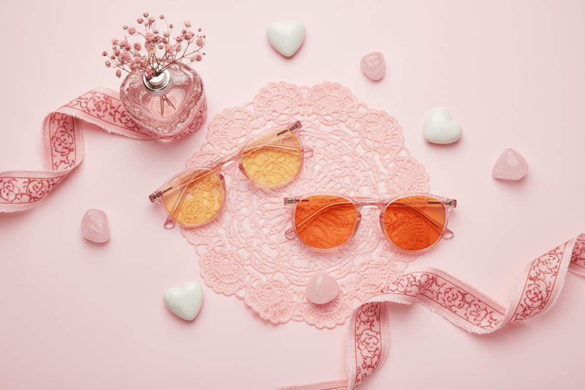 Rose Quartz Blue Light Blocking Glasses - DreamWalkerz Crystal Collection DreamWalkerz
