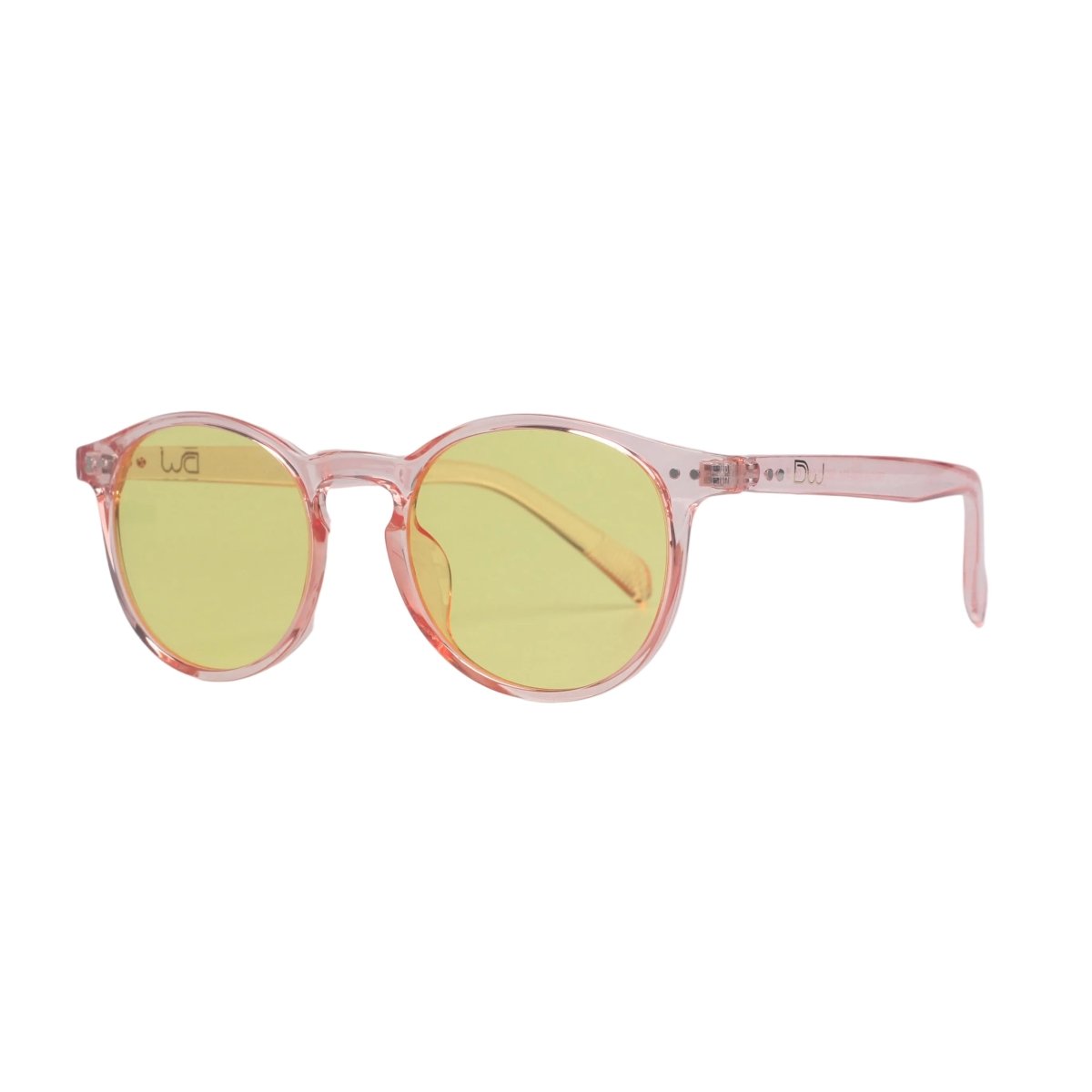 Rose Quartz Blue Light Blocking Glasses - DreamWalkerz Crystal Collection DreamWalkerz