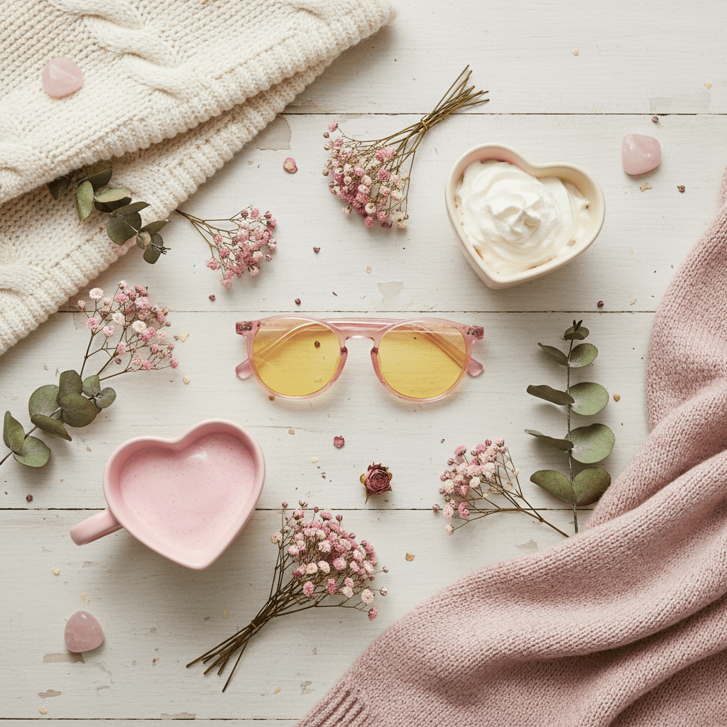 Rose Quartz Blue Light Blocking Glasses - DreamWalkerz Crystal Collection DreamWalkerz