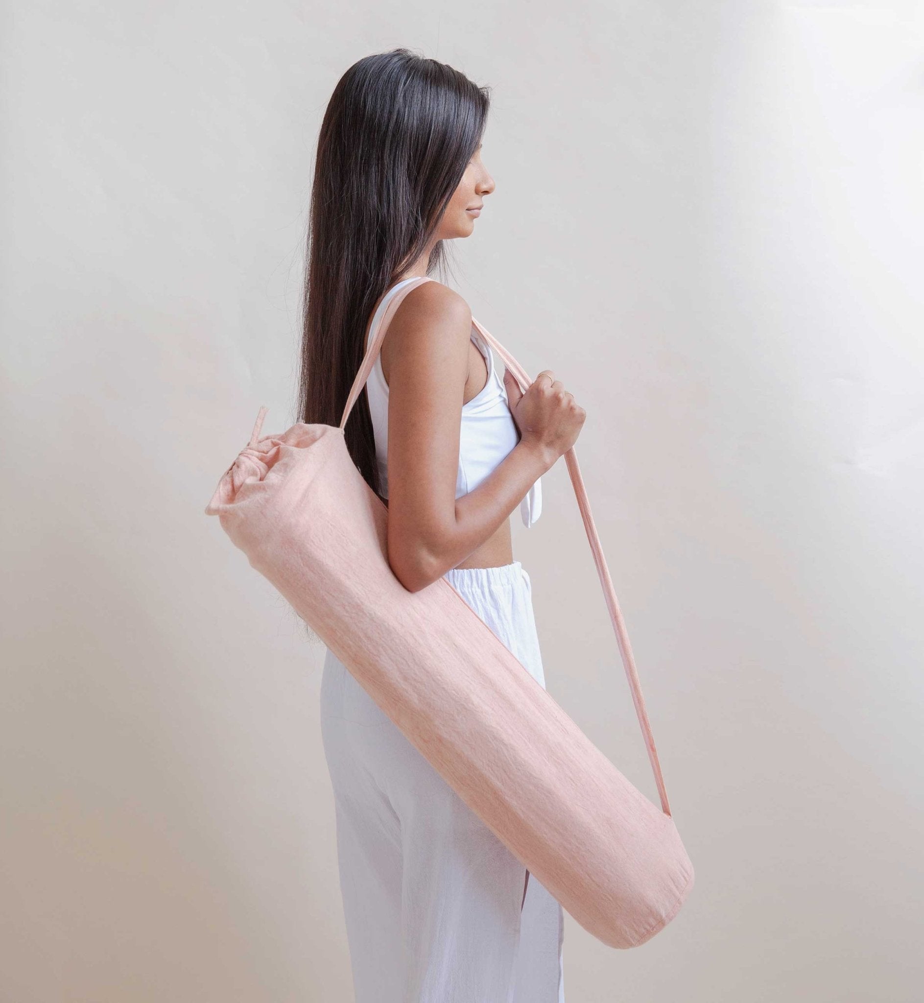 Rose Quartz - Naturally Dyed Herbal Yoga Mat okoliving