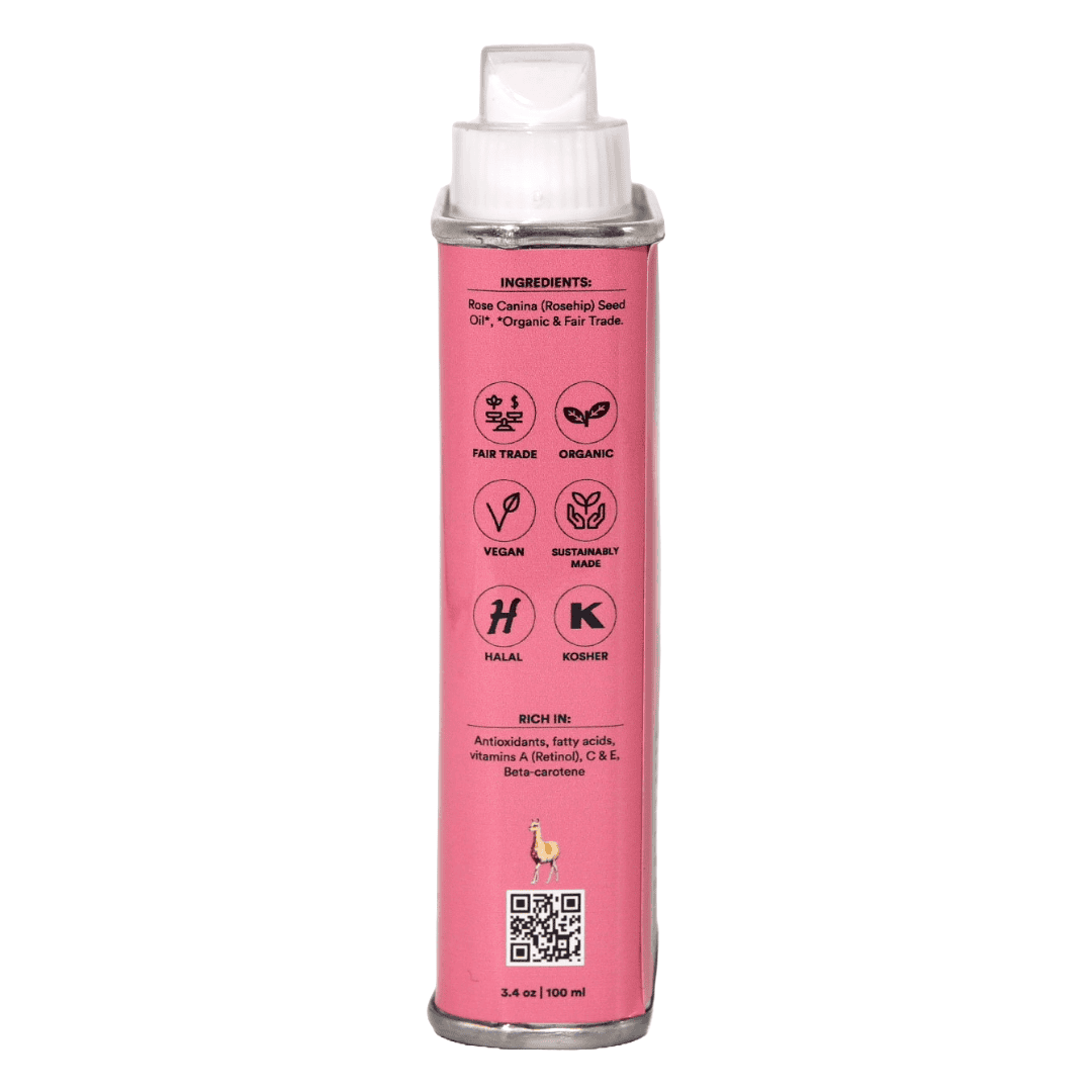 Rosehip Oil, 100% Organic Beautyologie