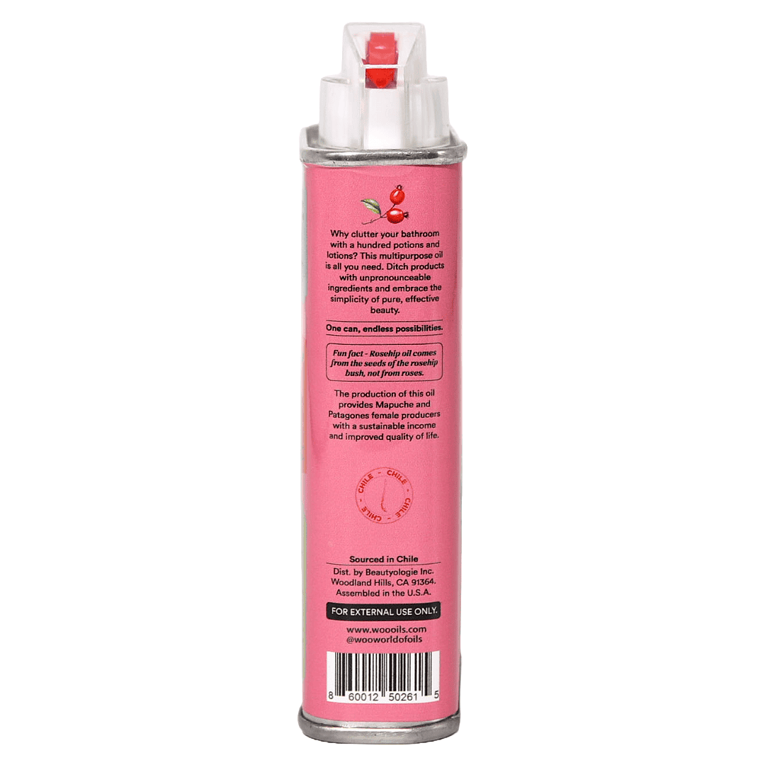 Aceite de rosa mosqueta, 100% orgánico