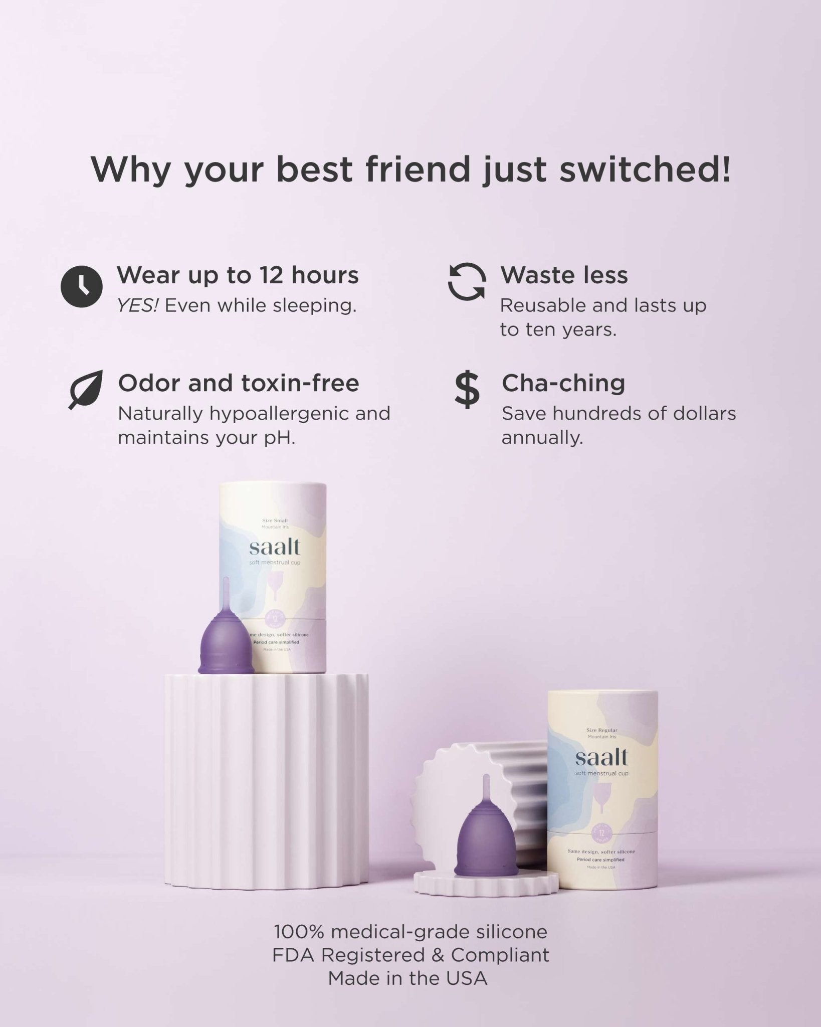 Saalt Soft Cup Saalt