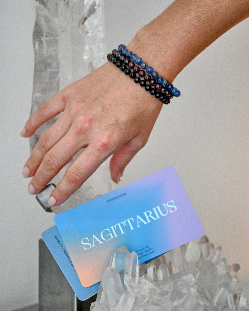 Sagittarius Bracelet Trio CRYSTALS.COM
