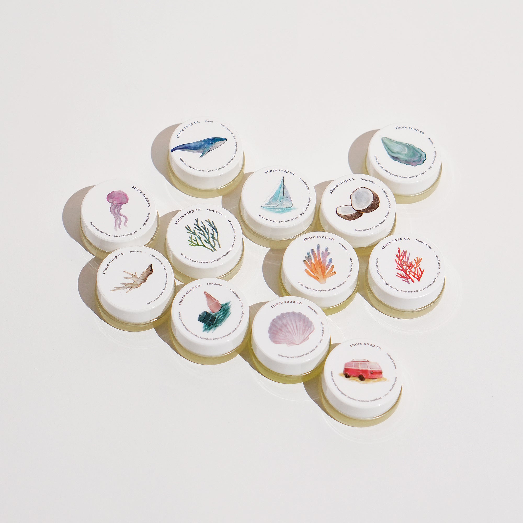 Scent Sample Pack Shore Soap Co.