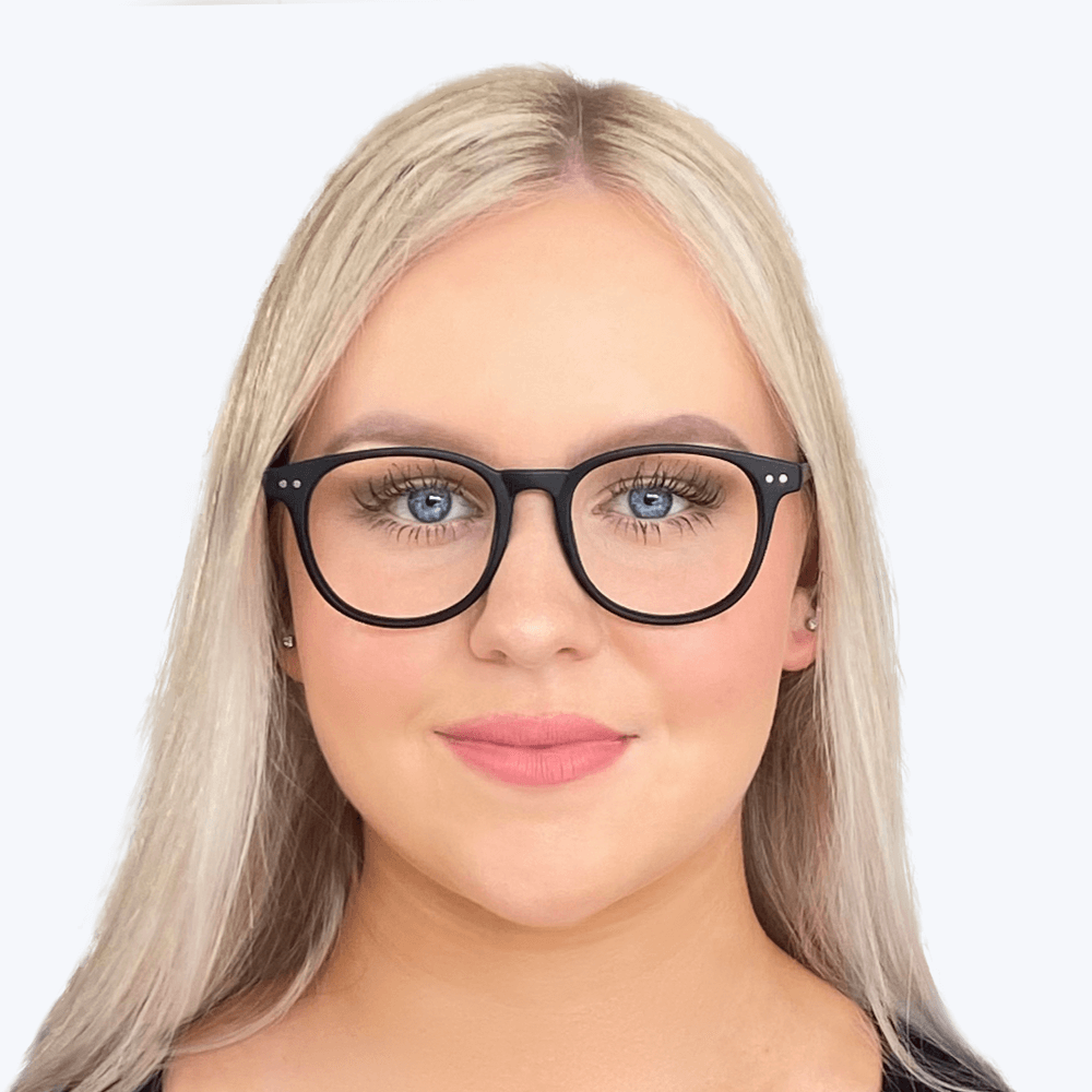 ScreenTime Billie Computer Glasses - Black BlockBlueLight