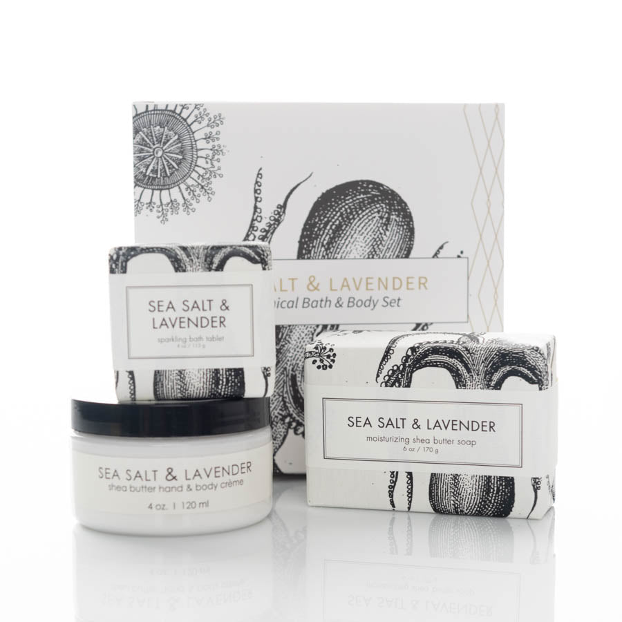 Sea Salt & Lavender - Complete Fragrance Gift Set Formulary 55