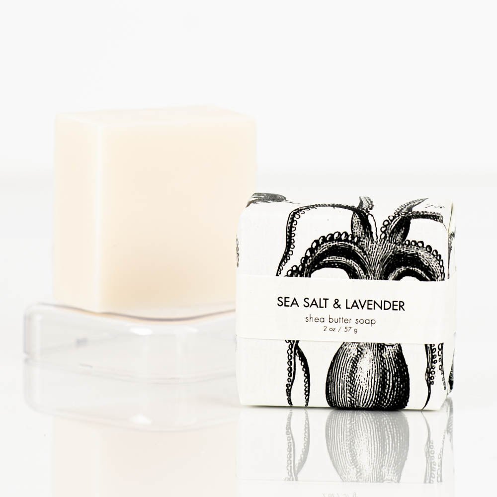 Sea Salt & Lavender - Petite Shea Butter Soap Formulary 55