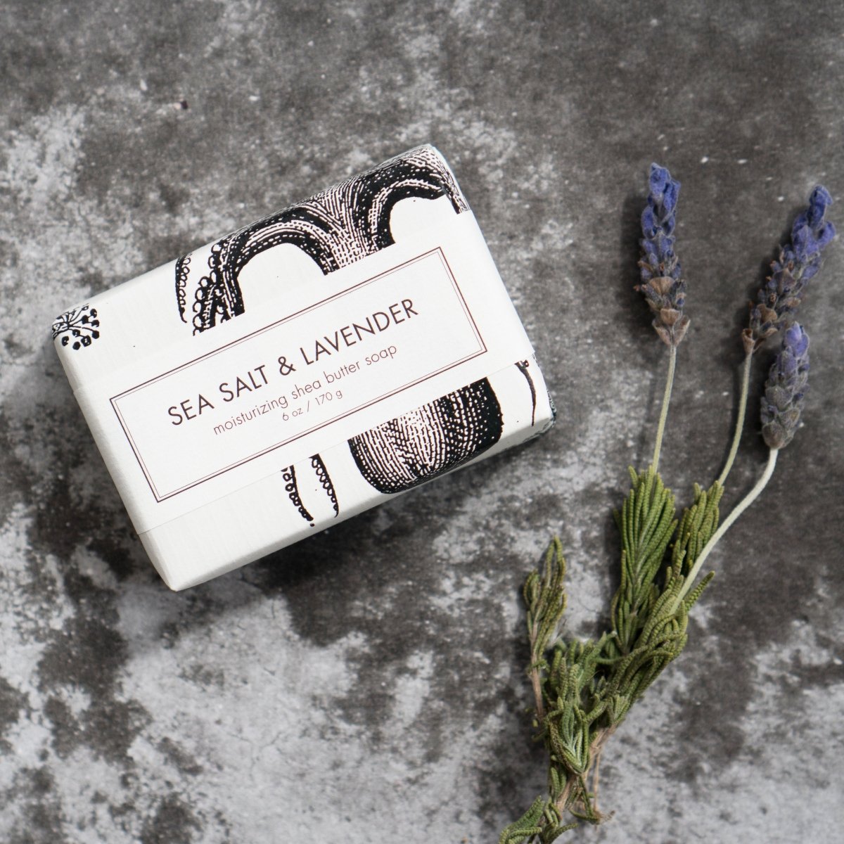 Sea Salt & Lavender - Shea Butter Soap Formulary 55