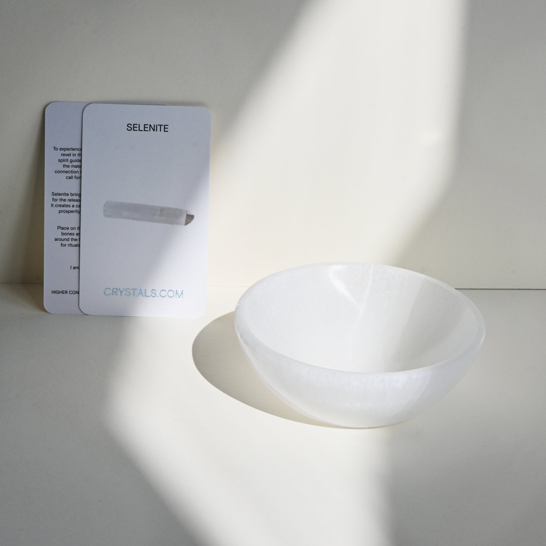 Selenite Bowl CRYSTALS.COM