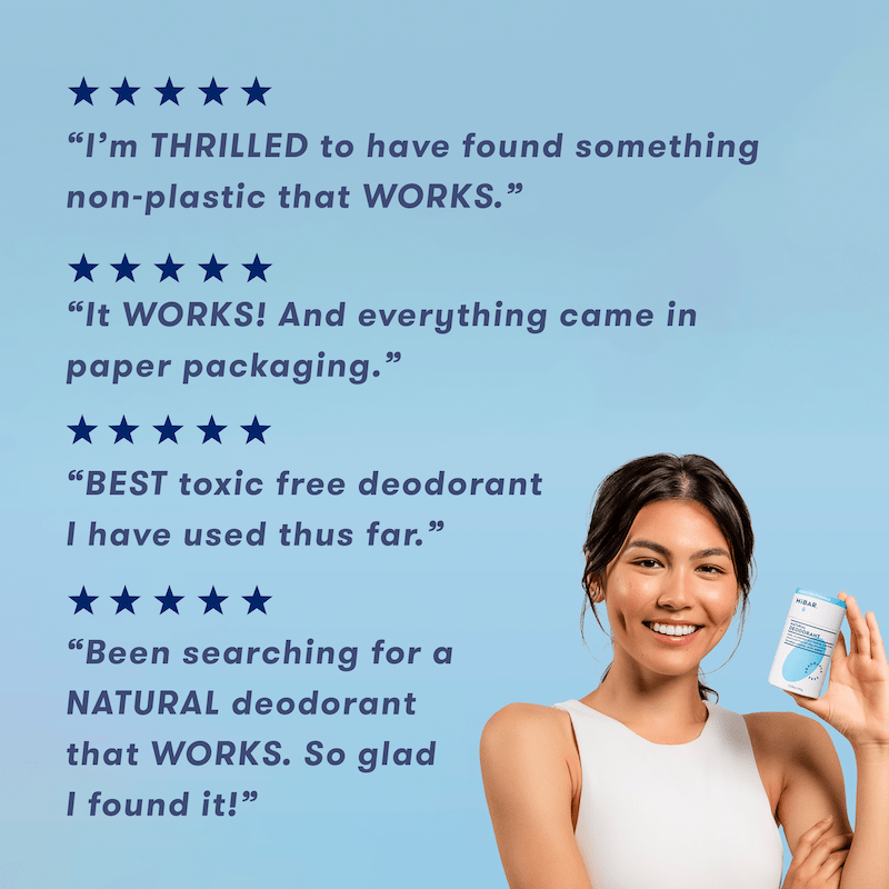 Sensitive Plastic - Free Deodorant HiBAR