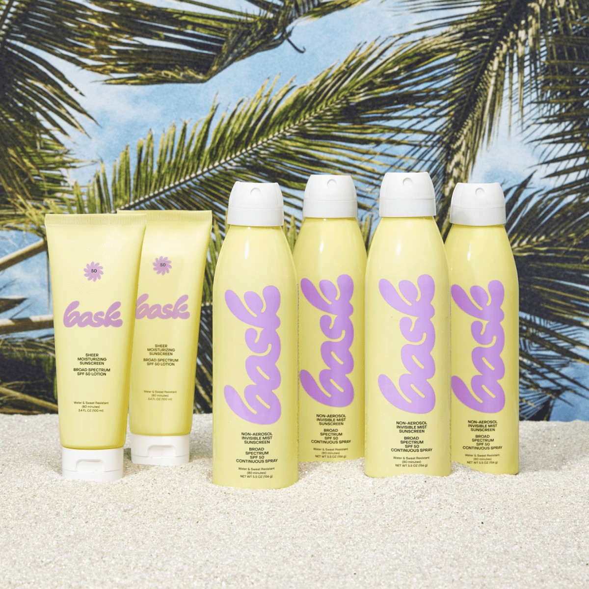 Six - Pack Bundles Bask Suncare