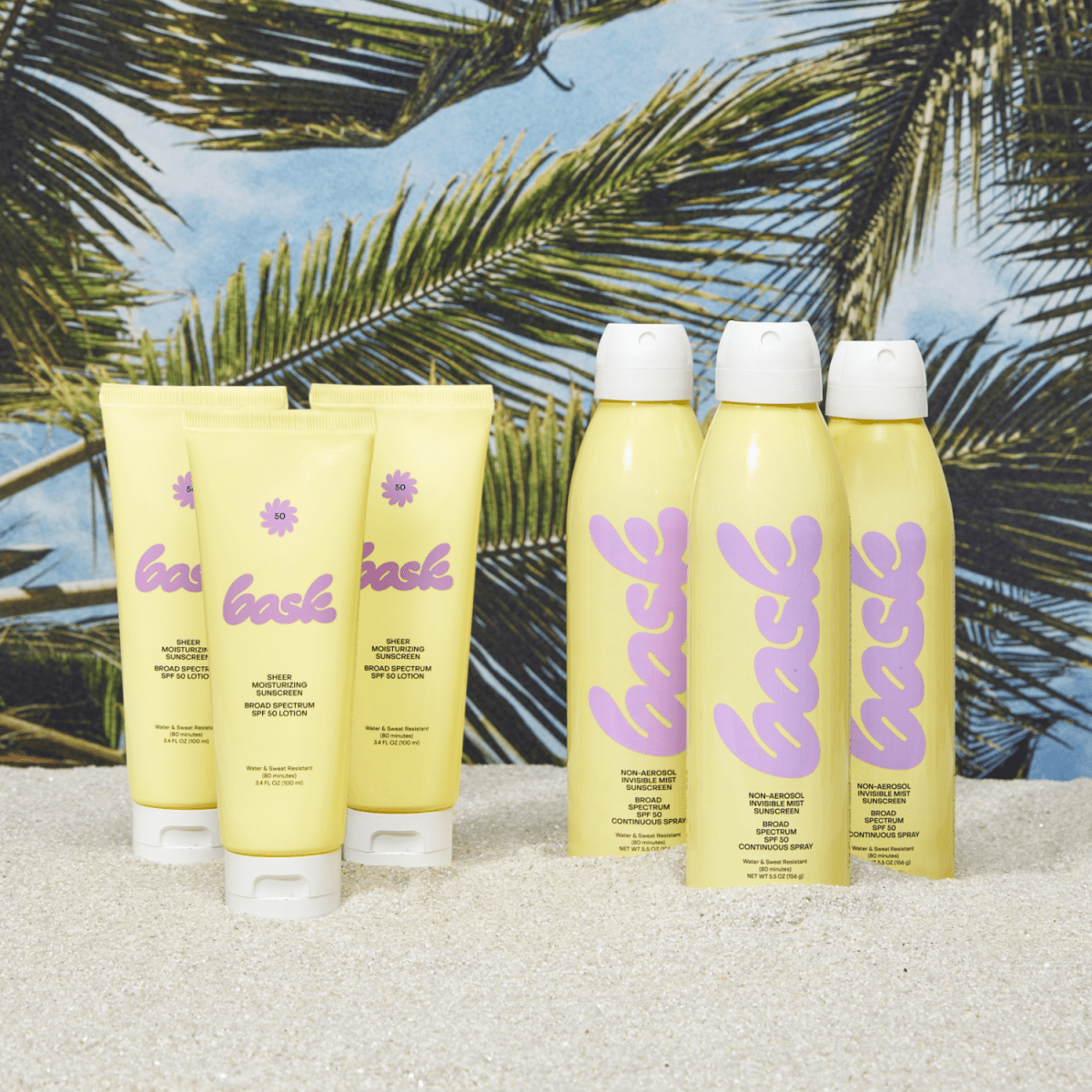 Six - Pack Bundles Bask Suncare