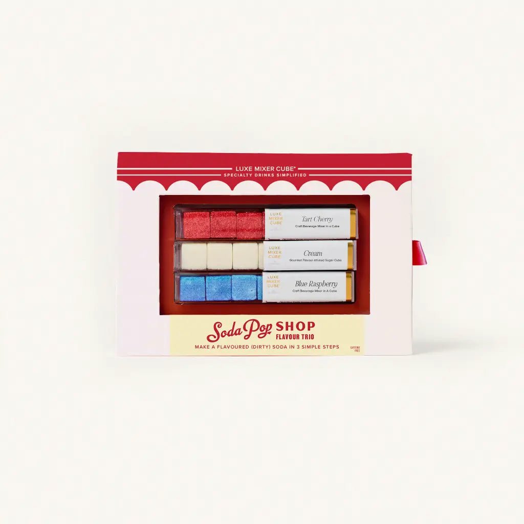 Soda Pop Shop Trio | Craft Beverage Cubes Teaspressa