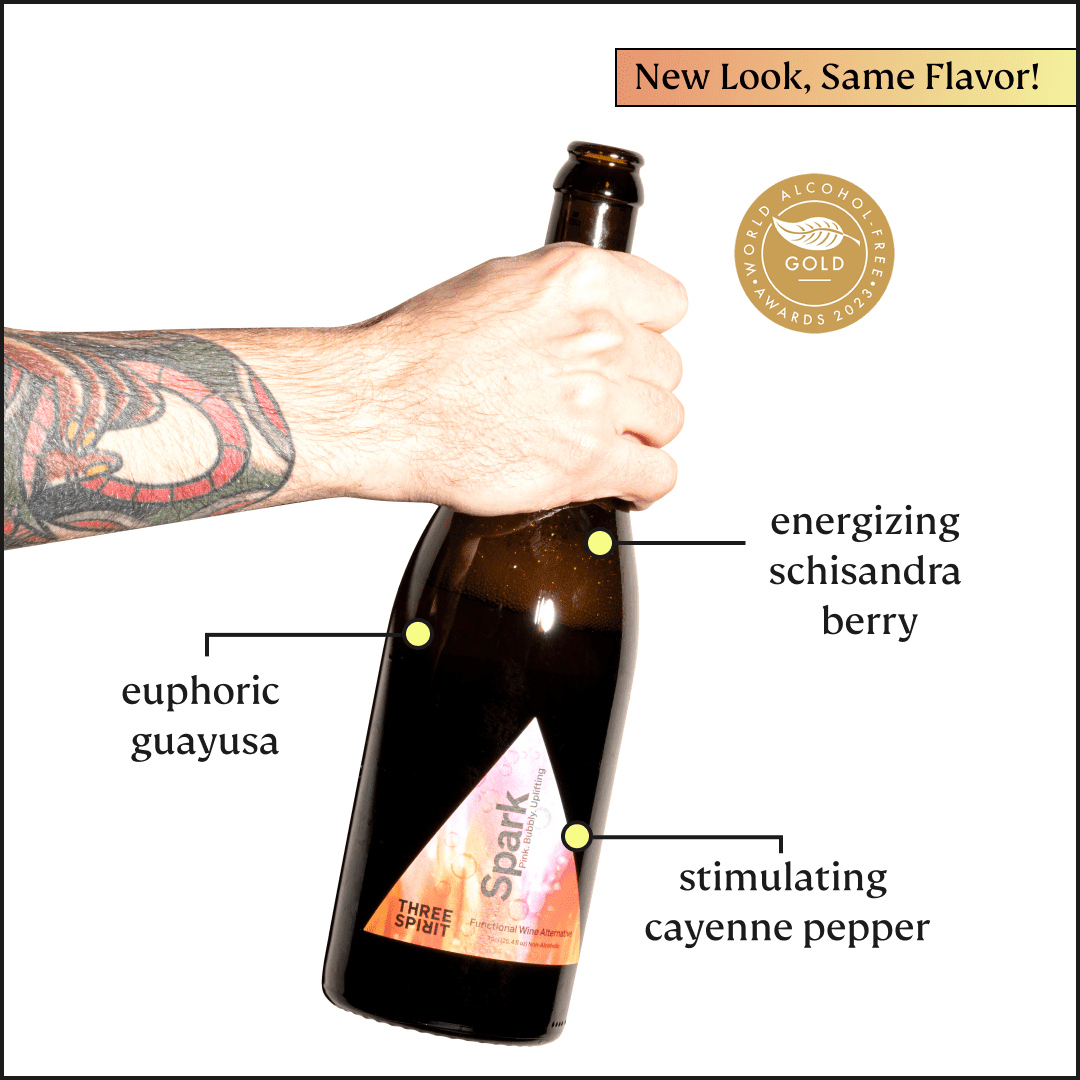 Spark • Non - Alcoholic Sparkling Alternative • The Party Starter Three Spirit US