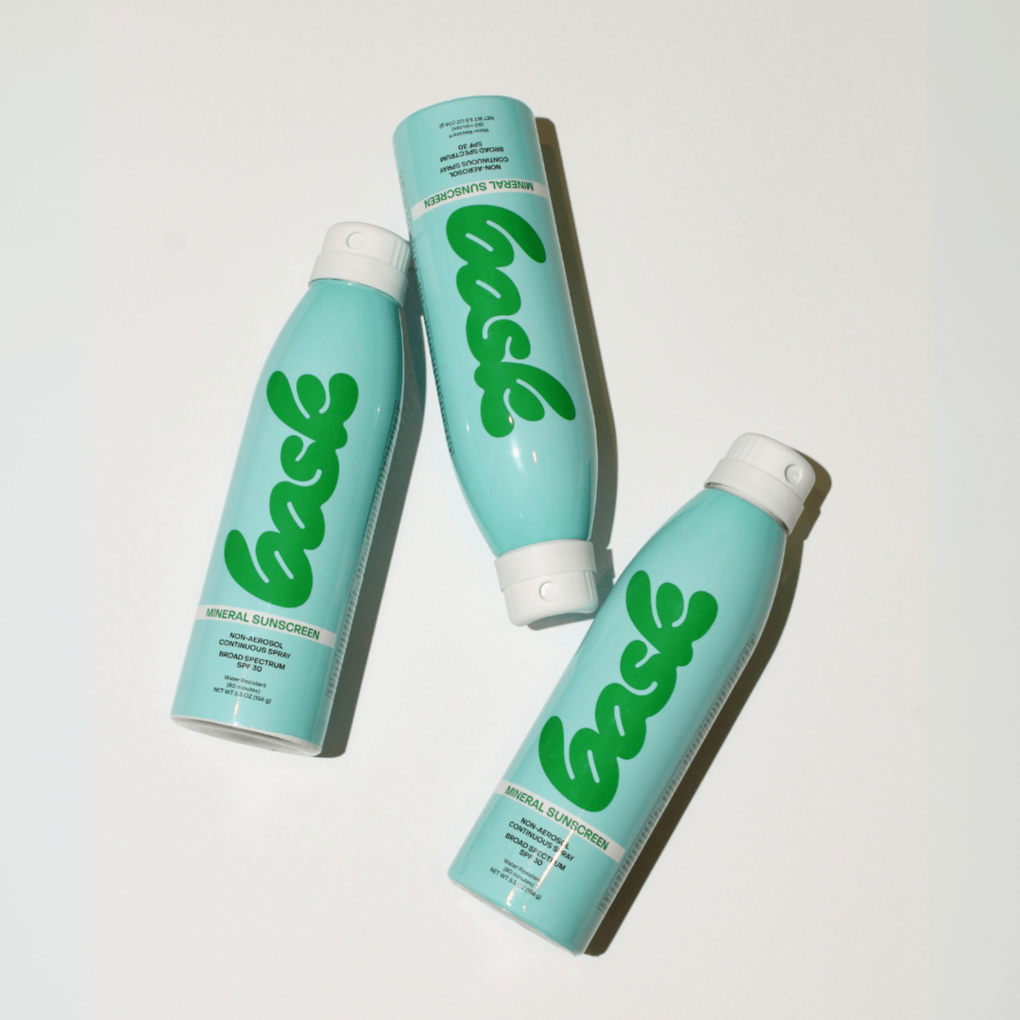 SPF 30 Mineral Fragrance - Free Non - Aerosol Spray Bask Suncare