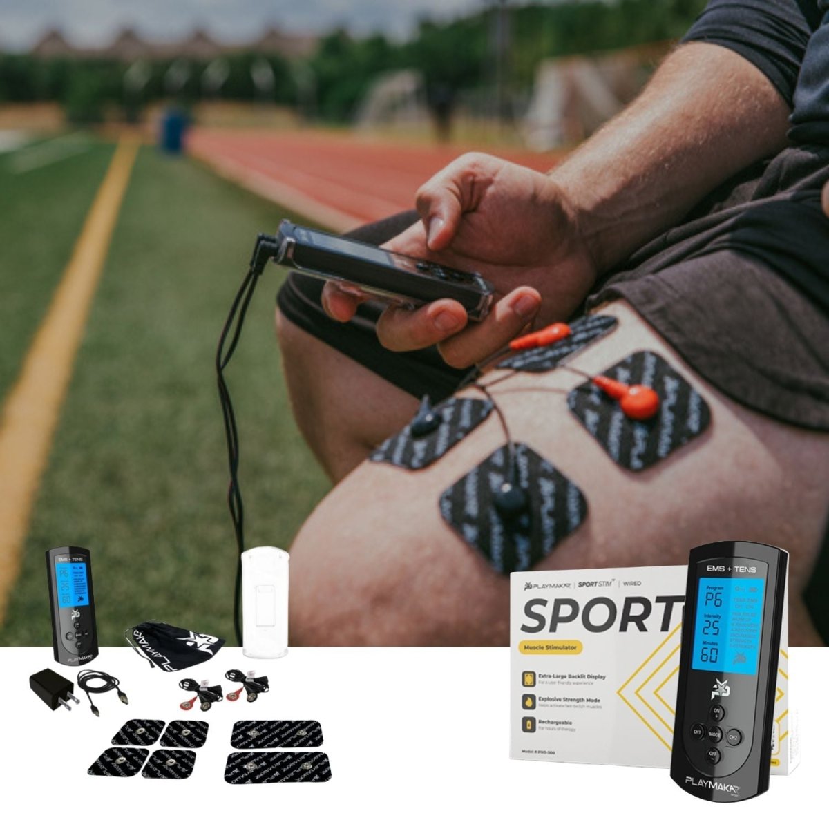 SPORT Muscle Stimulator with Explosive Strength Mode iReliev