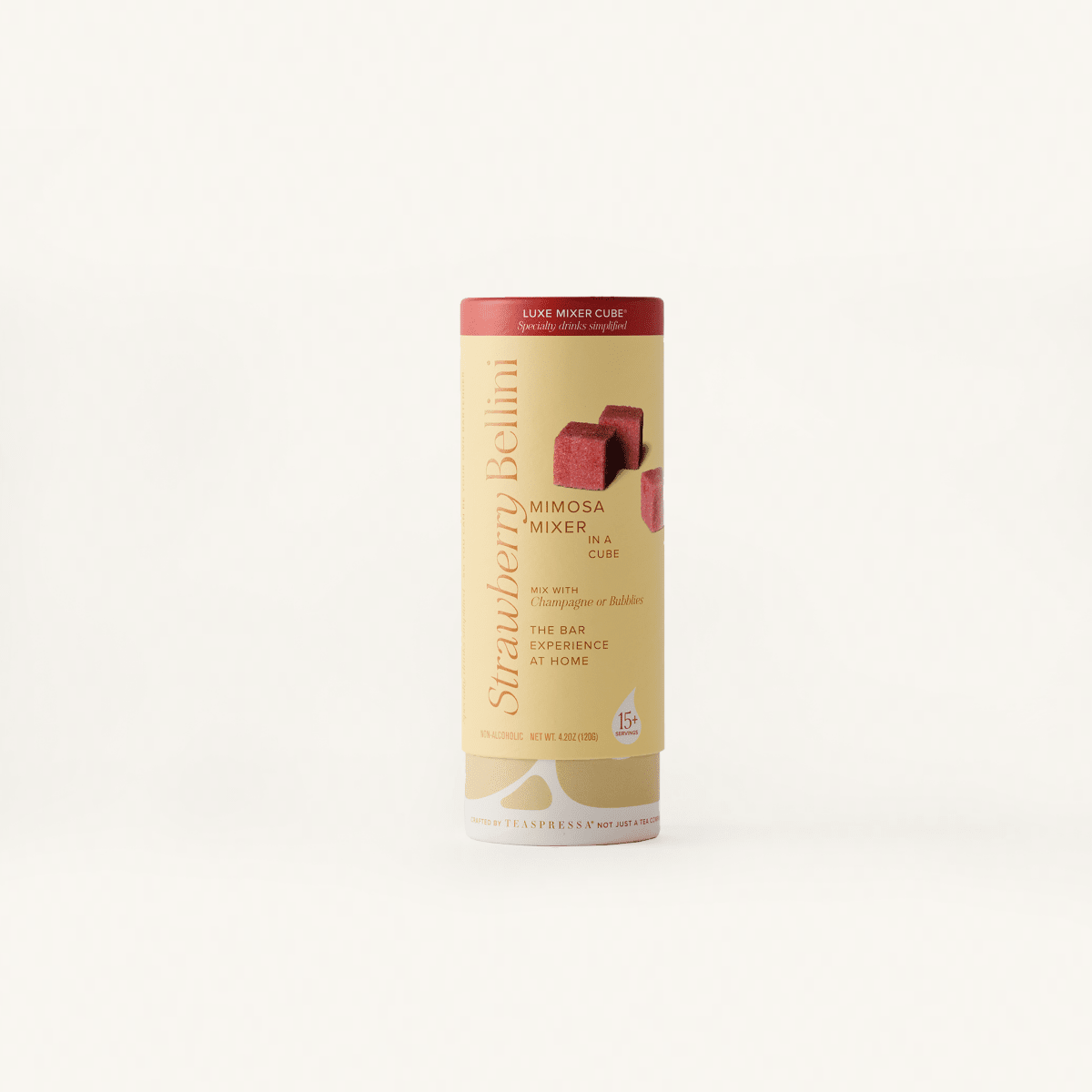 Strawberry Bellini Mimosa Mixer Tallboy Teaspressa