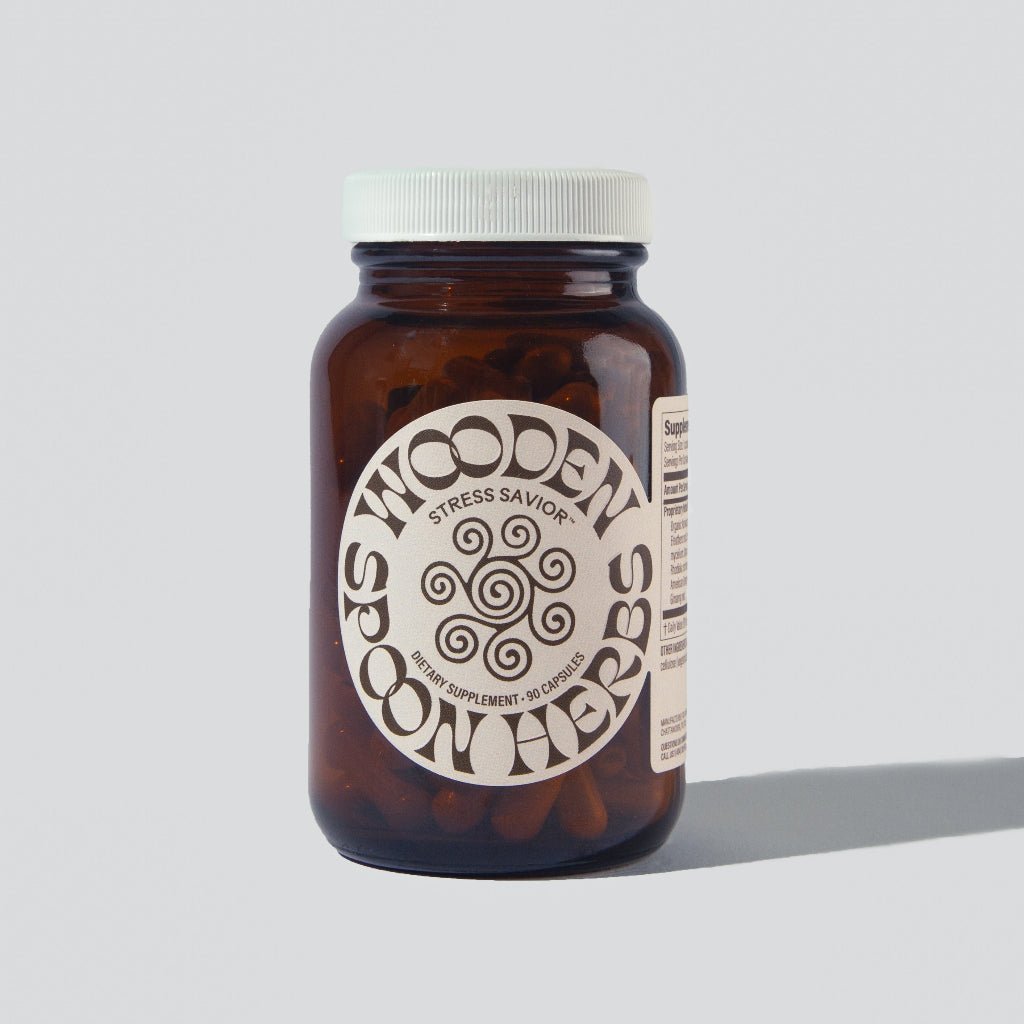 Stress Savior WOODEN SPOON HERBS