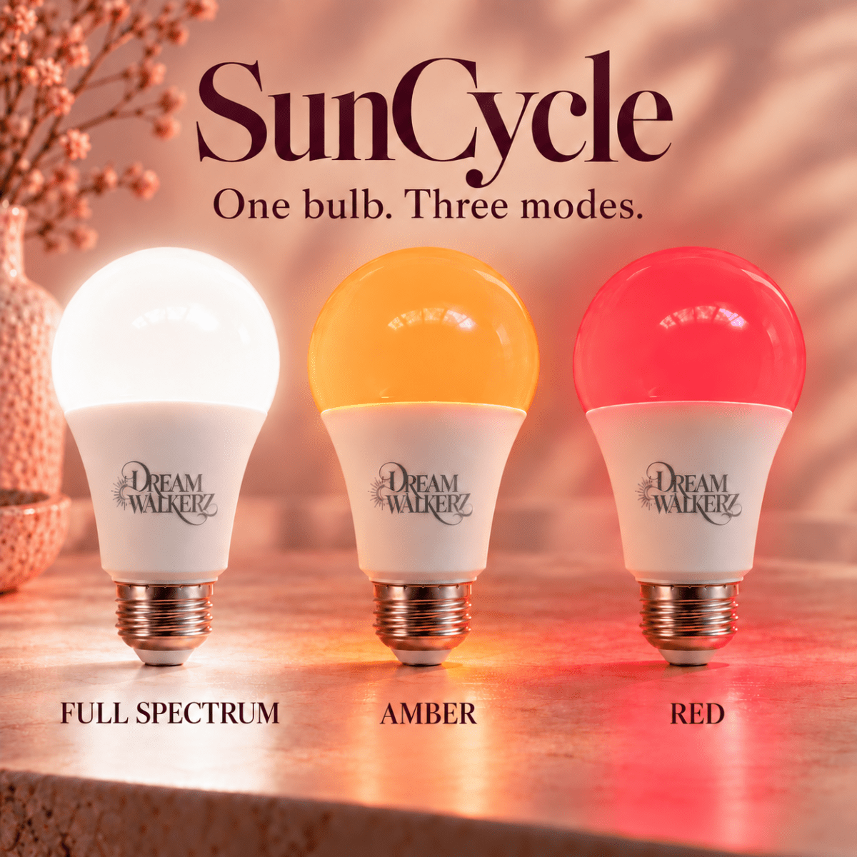 SunCycle 3-Mode Circadian Bulb DreamWalkerz